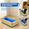 New Shoe Cover Machine with 100 Shoe Covers Automatic Shoe Wearing Device for Parties Gatherings Home Use To Avoid Guests' Shoes