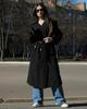 Trench Coat ROBIN 87072 36 Black