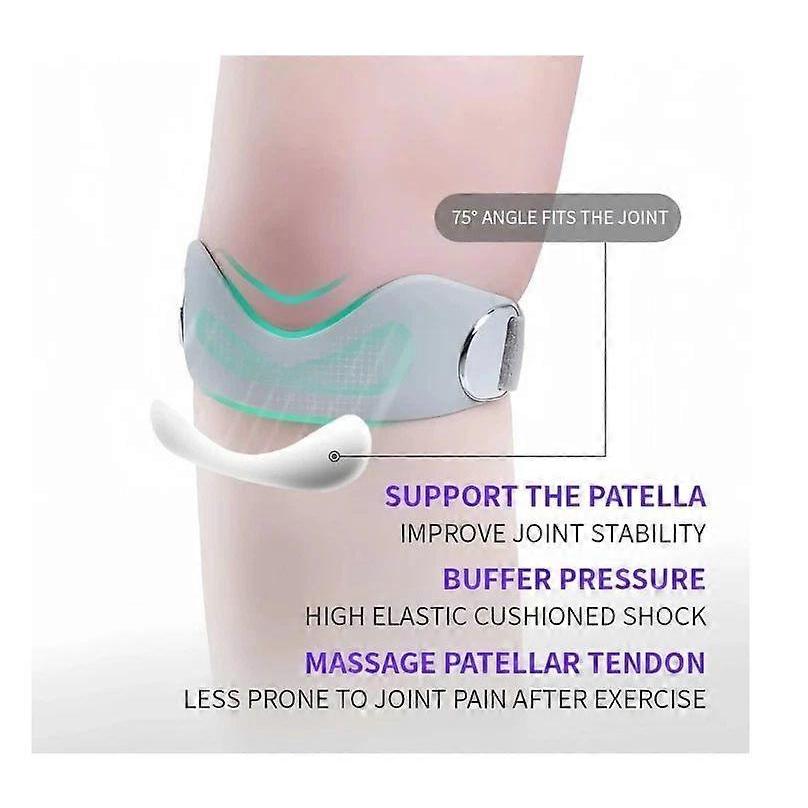 Silicone Patella Knee Strap for Knee Pain Relief Adjustable Brace for Women Men New