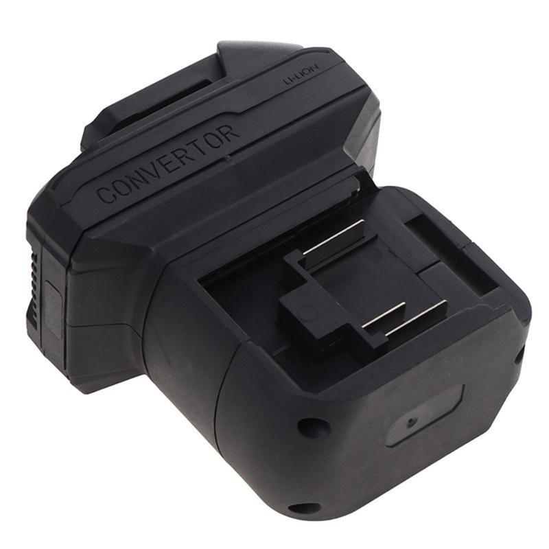 Double Battery Parallel Adapter Plastic Texture for Tool with ABS Housing and Overload Protections 18V To 21V Converter