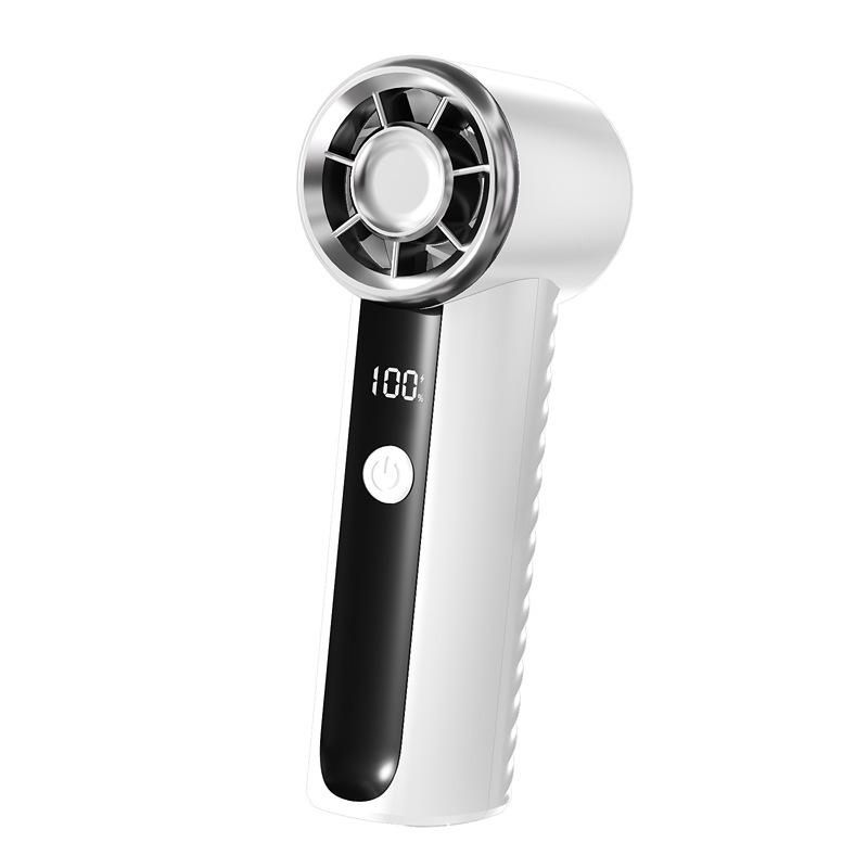 

Mini Portable USB Rechargeable High-Speed Camping Fan - Lightweight, Strong Wind Handheld Turbine 113*44*37mm