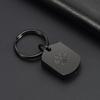 RIPFEVURN Pet Cremation Jewelry Dog Cat Paw Urn Keychain for Ashes for Women Men Memorial Keepsake Pendant