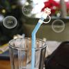 10mm Cat Paw Straw Cover Spill-Proof Straw Stopper Cup Accessories Straw Tip  Tumbler