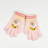 Children's gloves astronaut cartoon winter men's five-finger gloves warm windproof wool baby five-finger gloves