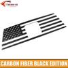 Rear Truck Window N Flag Decal Sticker for Ford F150 2015+ Carbon Fiber