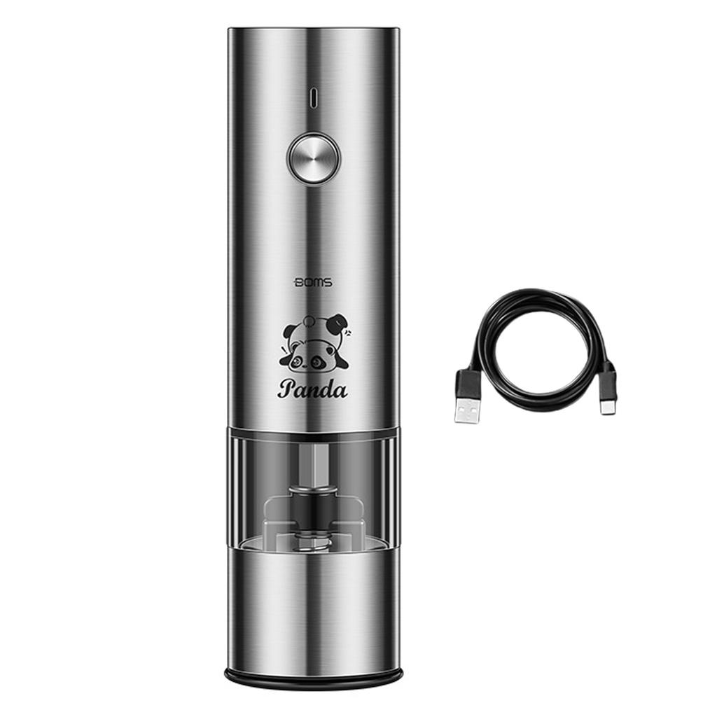 Electric Salt And Pepper Grinder Set Effortless Peppers Mill with Adjustable Ceramic Grinder for Cooking Enthusiasts