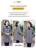 Spring Mid-Length Woolen Coat for Middle-Aged & Elderly Women - Casual Single-Breasted Cardigan with Small Lapel