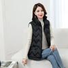 Down Cotton Vest Women's Autumn and Winter Fashion Vest Jacket Loose and Light Vest