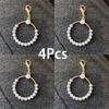 4Pcs/6Pcs Premium Butterfly Shoe Charms Gold Pearl Heart ShoeLace Decoration Buckles Shoe Laces Charms for Sneakers Decorations