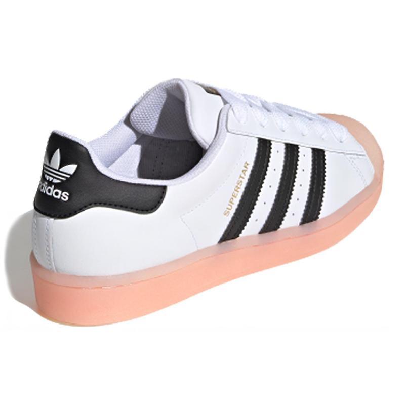 Adidas Women's Superstar 'Rubber Shelltoe Coral' Women's Sneakers FW3553