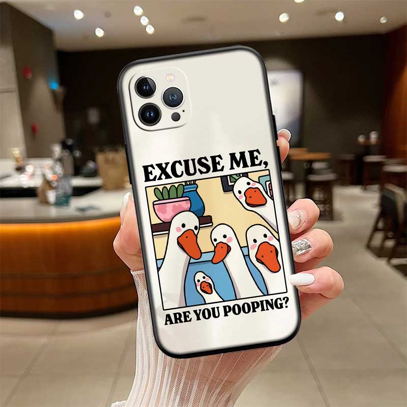 UP27 DUCK Cartoon New High-End Shell Phone Case for Xiaomi Poco C40 C50 C51 C55 C65 C71 C75 F3 F5 F6 F7 M2 M3 Pro Ultra