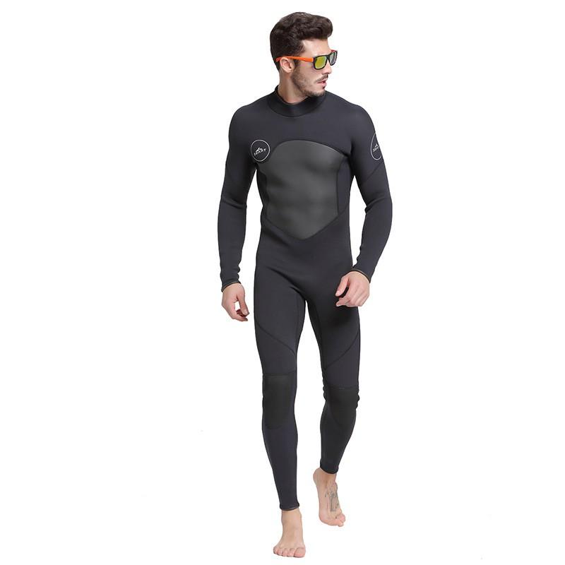 Heren 1,5 mm Volledig Lichaam Wetsuit Duiken Snorkelen Zwemmen Warmte Bescherming UV Zonnescherm