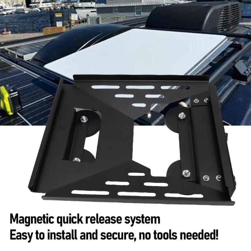 Rostfreier Magnetischer Montagehalter für Autos Boote 360° Verstellbar Antirutsch Allwetter Design Schnellverschluss Metallbasis