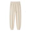 GAGN Women's Slim-Fit Apricot Sweatpants - Heavy Cotton, Spring/Autumn 2025 Collection