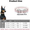 Adjustable Pet Tactical Dog Collar Durable Double Buckle German Shepherd Training Leash and Collar Large Medium Dogs Accessories