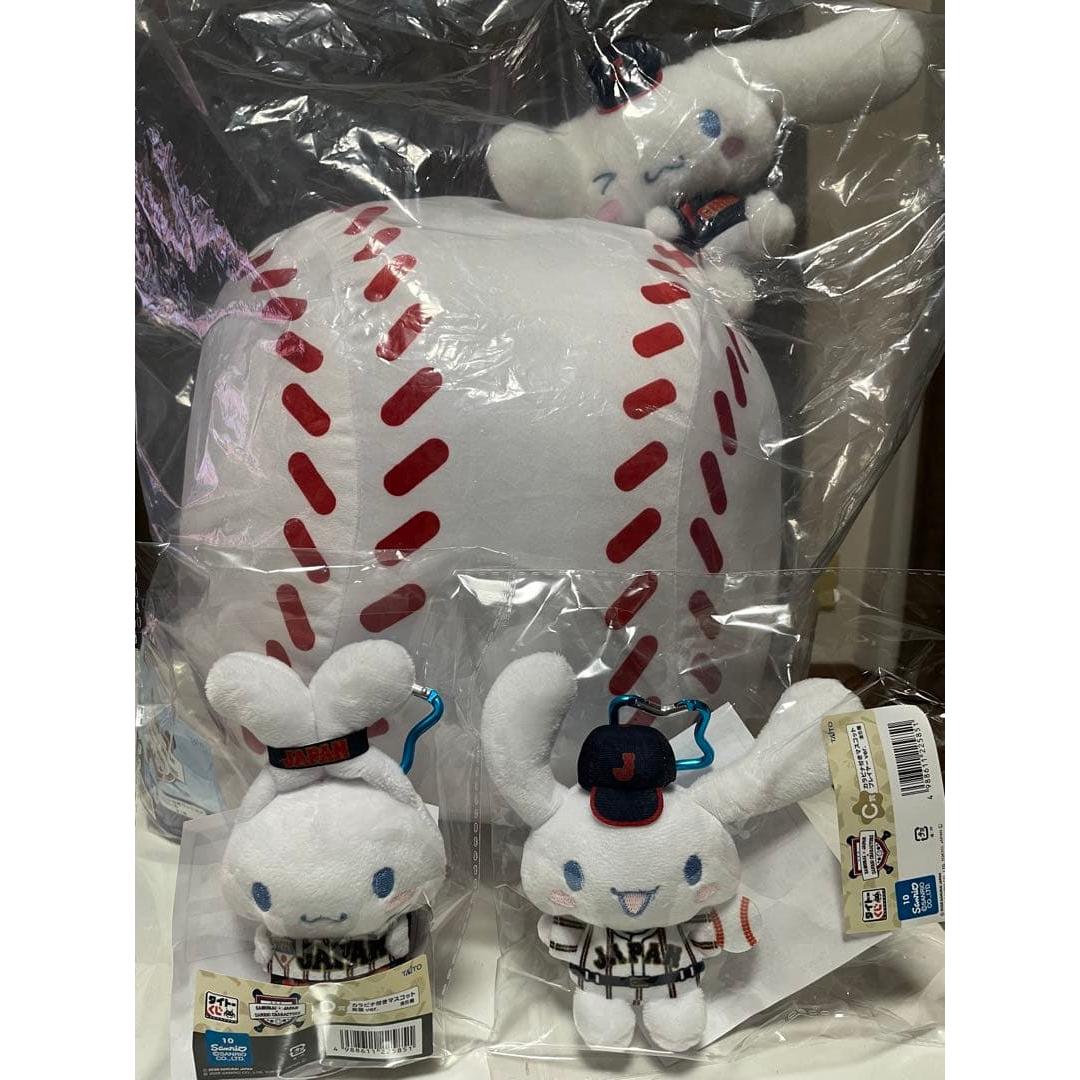 SAMURAI JAPAN and SANRIOCinnamoroll stuffed animal [Single item purchase OK]