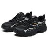 Fila Pepe Shimada X  Cat Paw Fabric Synthetic Leather Collaboration Vintage Low Top Dad Shoes Women sneaker Black F12W124153FBK