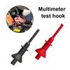 Multimeter Probe Hook 4mm Threaded Socket Smd Ic Clamp Spring Damage Test Gilding Threaded Telescopic Flexible Probe Hand Tools