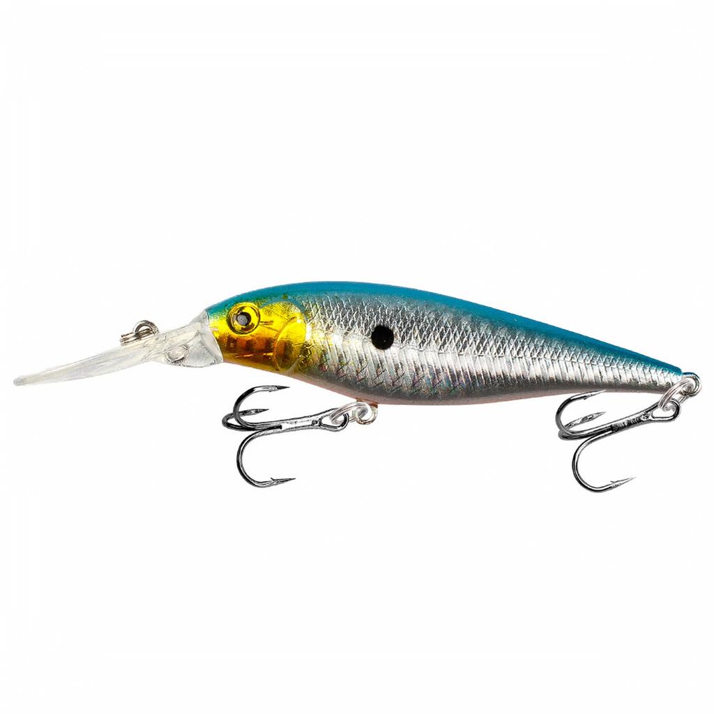 Floating Fishing, 10 Colors Realistic Hard Plastic Set for Fishing