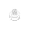 20pcs MOC Parts 20482 Tile Round 1 X 1 with Hollow Bar Compatible Bricks DIY Assmble Building Blocks Particle Kid Brain Toy Gift