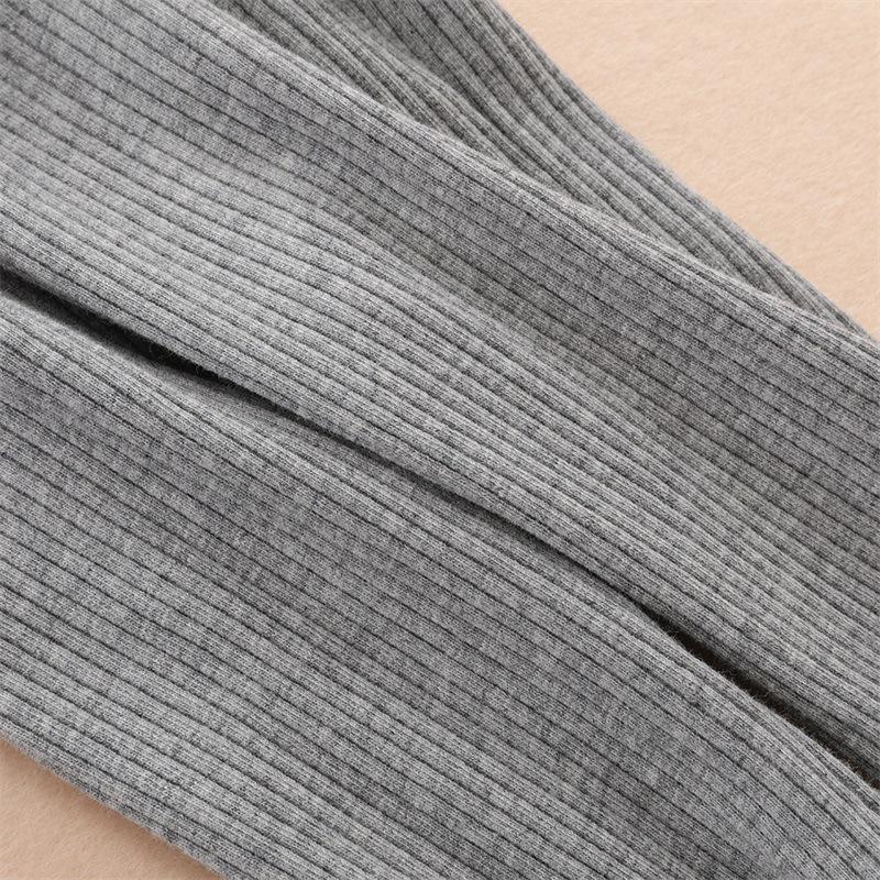 Korean Style Fashionable Girls' Cotton Flare Leggings for Toddlers (2025)