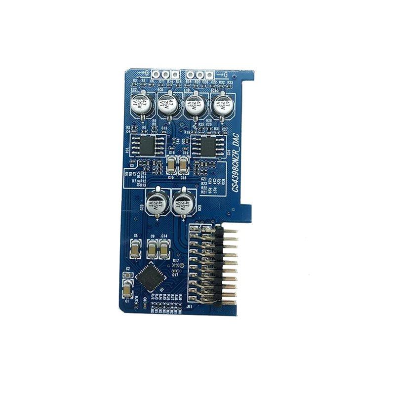 ABUO-For CS4398 DAC Decoding Board CS4398+OPA1612 CS4398 For DAC Decoder 2 Channels Balanced Decoder