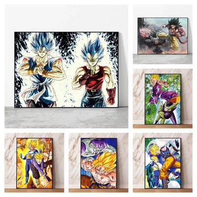 Anime-Poster Dragon Ball moderne Wohnzimmerdekoration Cartoon