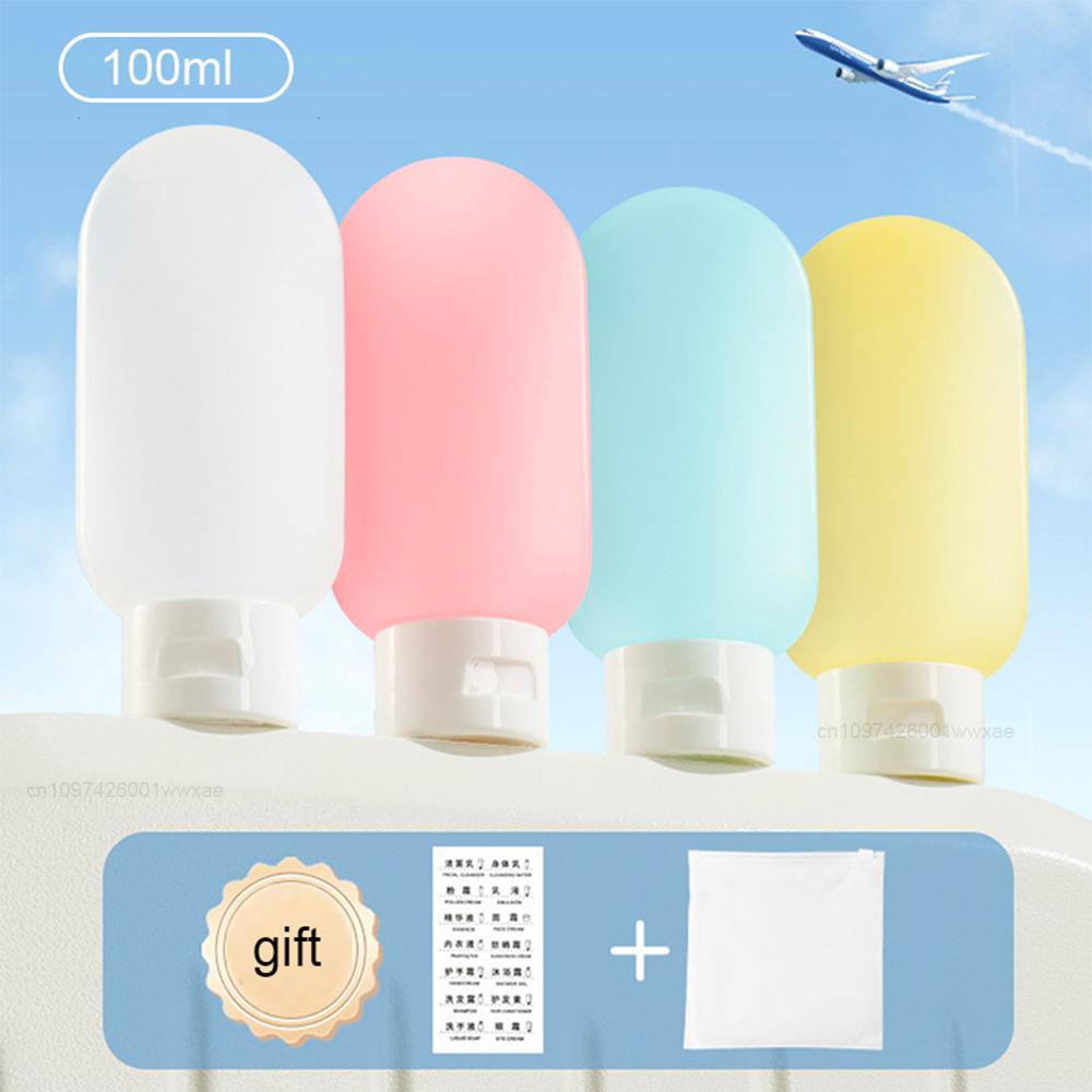 Travel Bottles Mini Refillable Travel Bottles Squeeze Travel Shampoo Bottles Portable Travel Container for Lotion Toiletries
