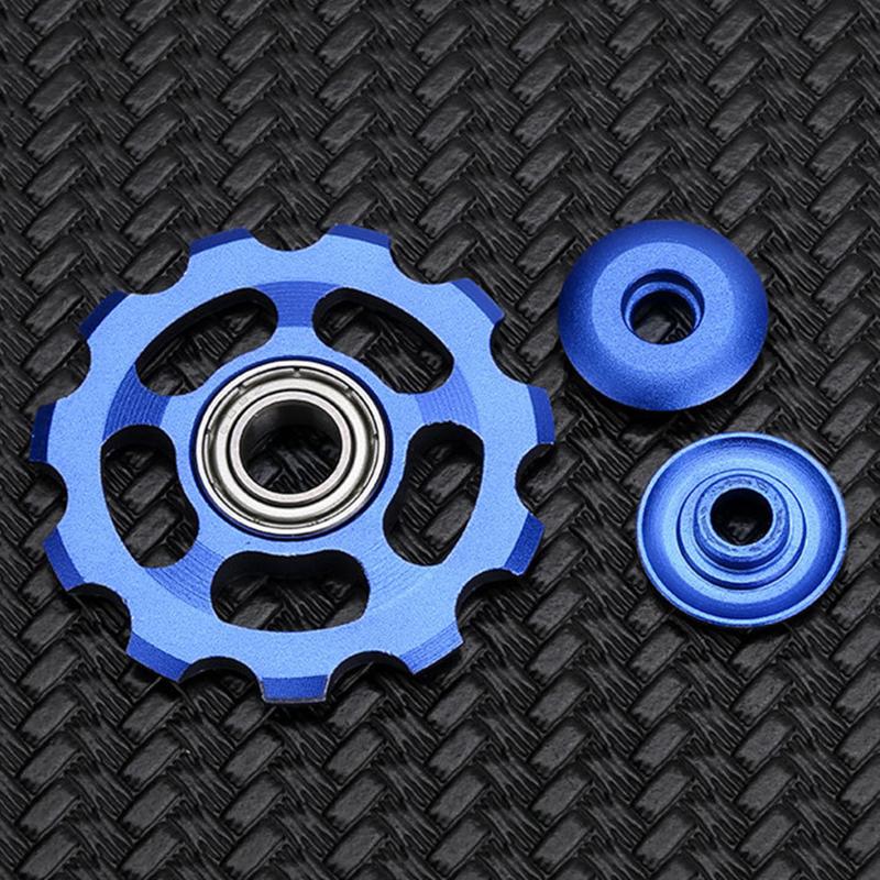 11T Bicycle Rear Derailleur Wheel Ceramic Bearing Pulley Al7075 Road Bike Guide Roller Idler