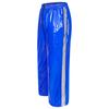 Men‘s Athletic Waterproof Pants S-3XL with Zipper Fly and Reflective Stripes Elastic Waist Straight Leg for Outdoor Sports