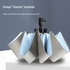 Peptide Silver Titanium Sunscreen Dual-Use Umbrella: Reflective, Sun & Rain Protection, VIP Princess Five-Fold Design.