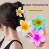 Large Plumeria Hair Claw Clip for Women - Perfect for Beach Photos