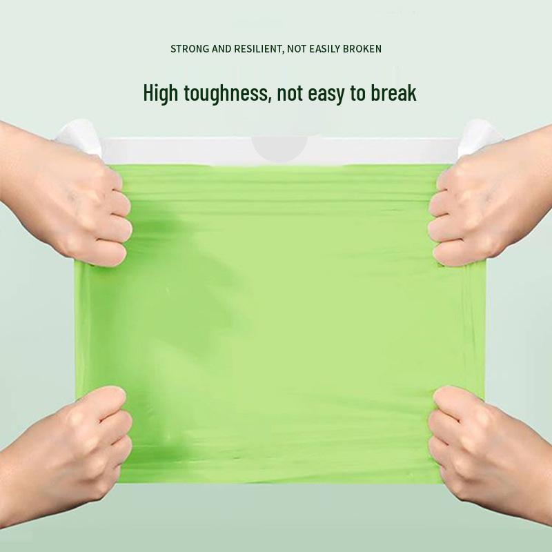 Mugwort Insect Repellent Large Kitchen Trash Bags - Thick, Handheld, Economical, Drawstring Plastic for Home