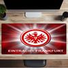 Flaming Heart Frankfurt Emblem Mouse Pad, Gaming Mouse Pad, Keyboard Pad, Desk Decor for Computer Notebook Fan Gift Birthday Gift