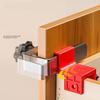 1Pair Adjustable Drawer Fixing Clip High Drawer Panel Quick Installation Clamp Furniture Large Panel Mounting Auxiliary Tool Jig