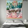 Anime Characters Tapestry Vibrant Wall Decor Tapestry Fashion Print Wallmounted Christmas Gift Background Cloth Soft