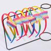 3/6pcs Cute Rainbow Love Heart Headbands Satin Hairhoops Glitter Star Hairbands for Women Girls Hair Accessories