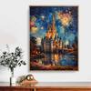 DIY Diamond Painting The Castle In A Fairy Tale Cross Stitch Kit Mosaic Art Diamond Painting Full Circle Diamond Home Decoration