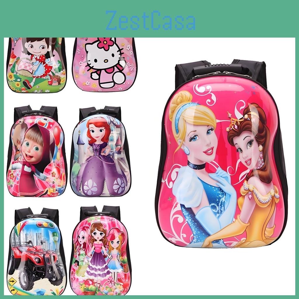 Sofia The First Kid School Backpack With Abs Pc Shell For Preschool Students
