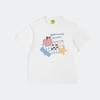 Pure cotton European goods American retro short-sleeved t-shirt women's summer loose fat mm lazy niche design half-sleeved top
