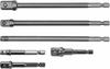 Yato Hex Adapter For Sockets Set 6 Pcs. (1/4"", 3/8"", 1/2"")