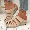 2025 Women Bohemian Style Summer Shoes for Women Summer Sandals with Heels Gladiator Sandalias Mujer Elegant Wedges Shoes