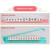 1/4Pcs Mah Jongg All-In-One Tile Rack & Pusher Clear Acrylic Mahjong Rack And Pusher Combo Modern American Majiang Tile Racks