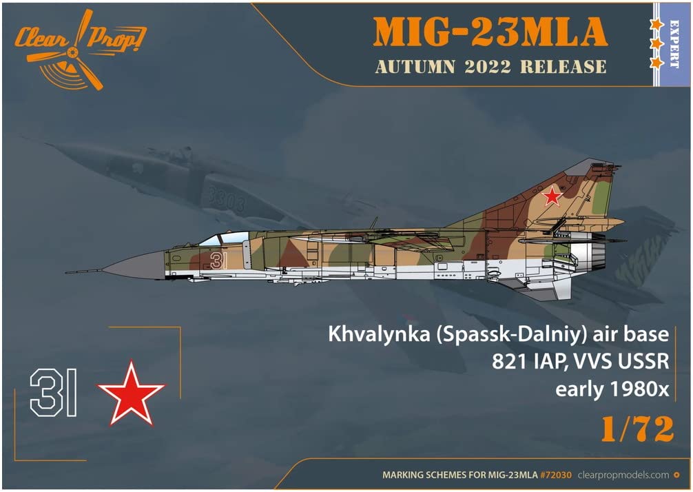 Clear Clear Prop Armata Cehă MLA Frogger G Expert Kit Plastic Model CPU72030 Prop! 1/72 MiG-23