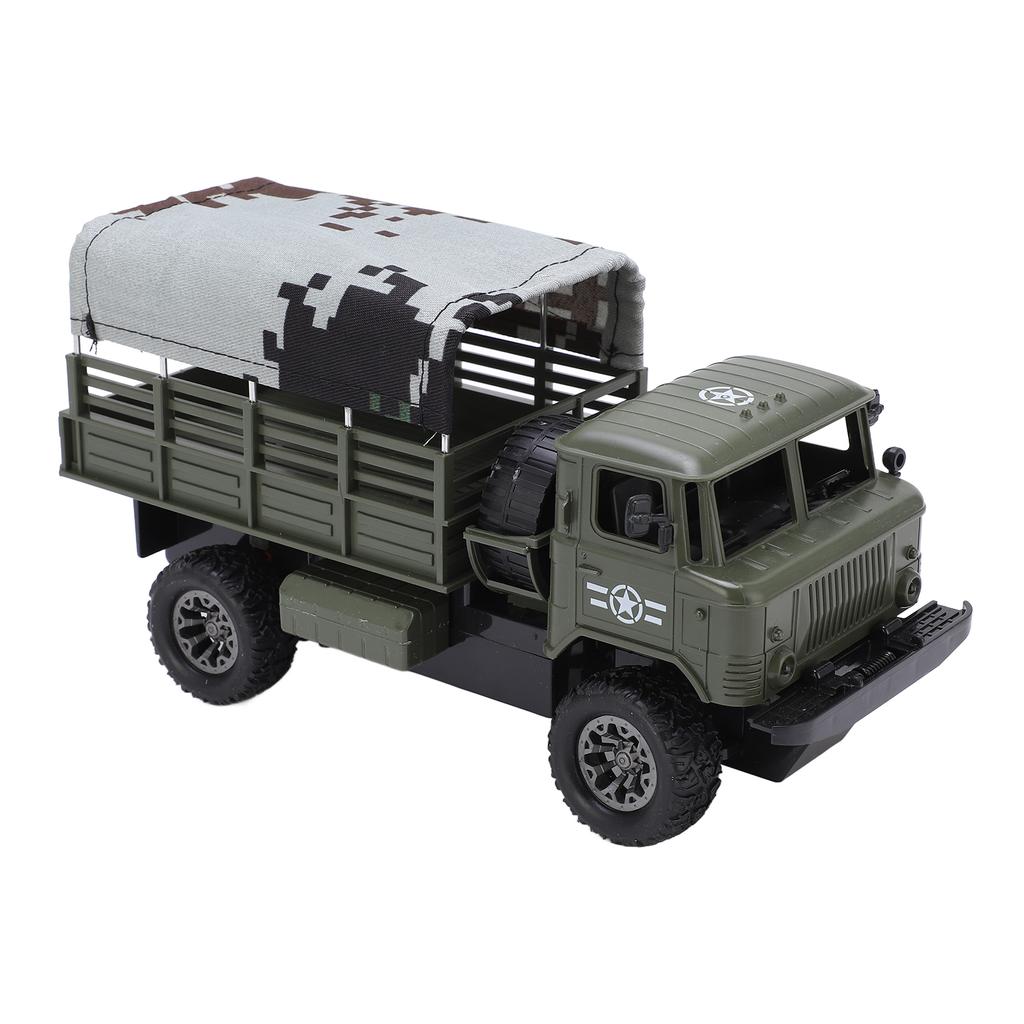 Drahtlose Fernbedienung Militär LKW Allradantrieb Offroad RC Modellauto Spielzeug mit Licht