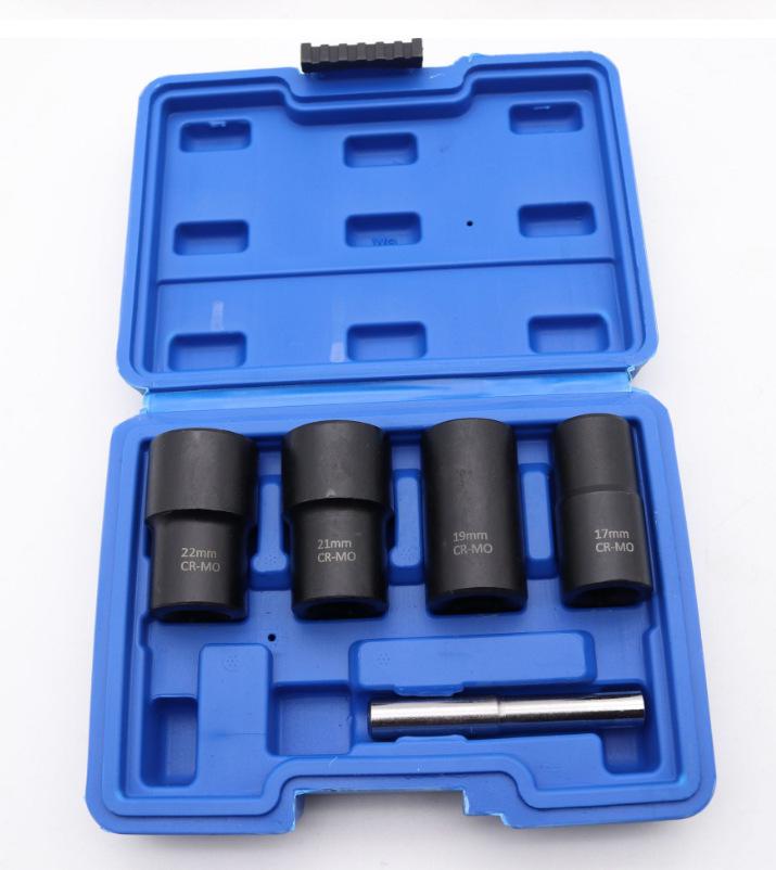 Set de 14 extractoare de piulițe și șuruburi pentru elemente de fixare deteriorate și incomplete