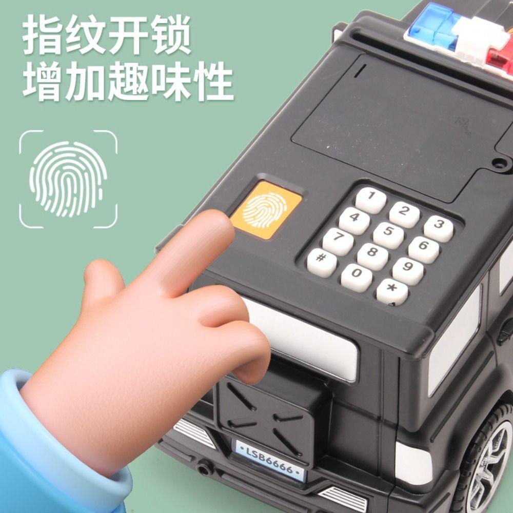 Passwort Geldautomat Geld sparen Bargeld Münze Kann Auto Modell Sparschwein Swat Auto Modell Kassenlade Geldsparbox
