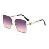 Stylish Stryle Square Frame Sunglasses For Women Summer Outdoor Protection Sun