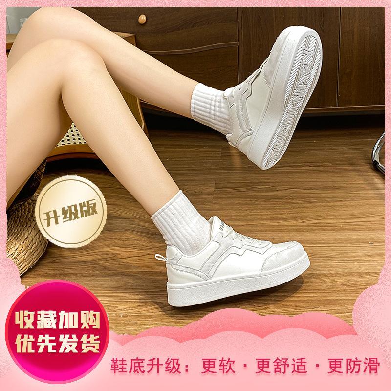 

Показать рост толстая подошва обувь на платформе женская 2025 новая весна ins трендовая универсальная легкая мягкая подошва белая обувь женская обувь 40 белый