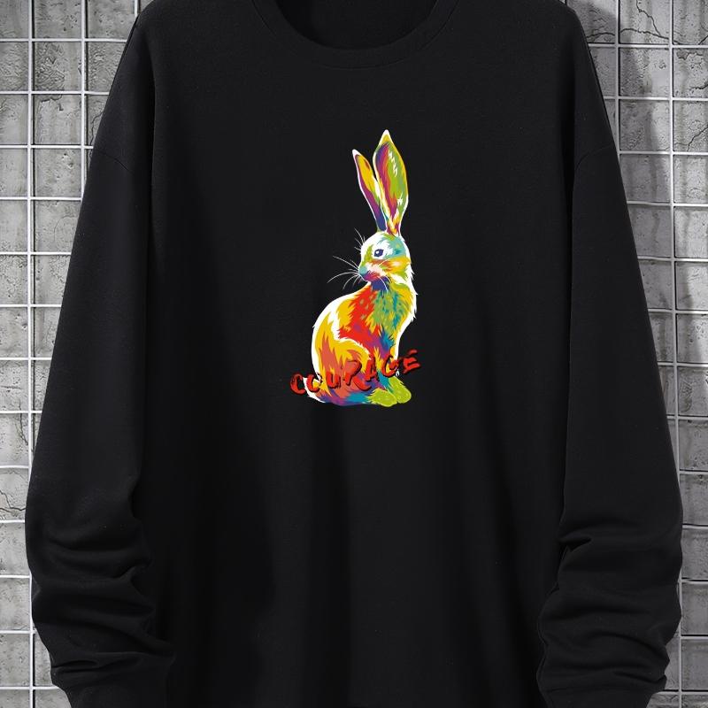 

Men s Oversized Crew Neck Sweatshirt, Modal-Lycra Mix, Loose Cloud-Soft Street Style S